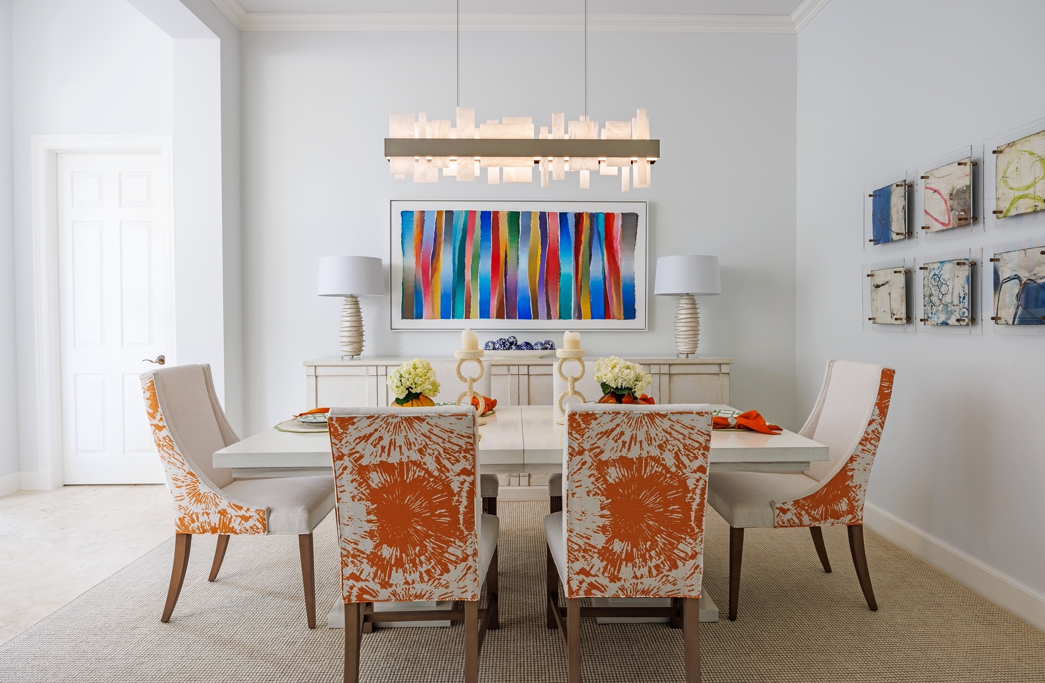 Alexandra Nuttall Design - Palm Beach Full Dining room Remodel